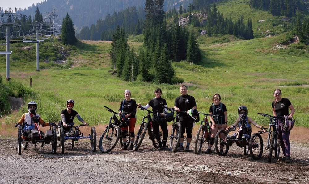 Recapping our aMTB Intermediate Guided Ride and Class with Outdoors For All at Stevens Pass