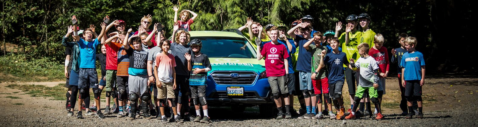 How Evergreen & T-Mobile came together to get kids on mountain bikes