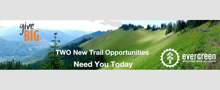 A Rare Chance: You Can Fund TWO New Trails Today
