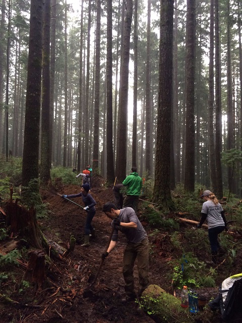 evo Brings Brag-Worthy Work to Tiger Descending Trail!