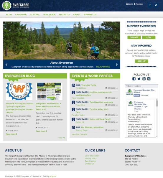 Evergreen's New Website: A Brand New Look and Even Better Info!
